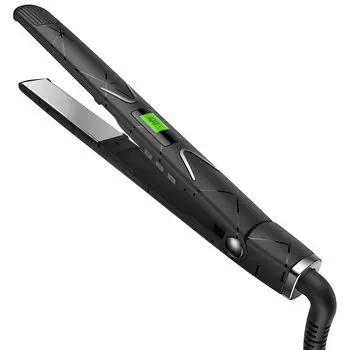 Утюжок для волос как для выпрямления, так и для 3D 30S быстрая температура 28 миллионов отрицательных цифровых температур совместим с сертифицированными PSE черными щипцами для завивки, 2WAY,
