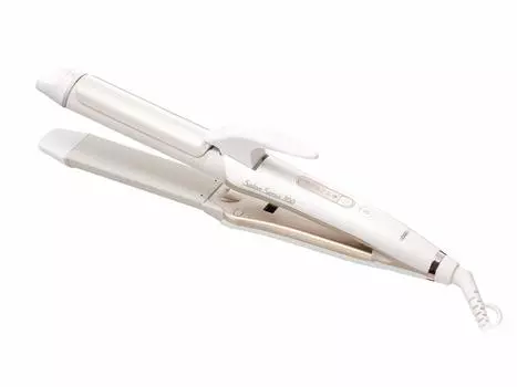 Утюжок для волос Koizumi 2WAY 34 мм Salon Sense 300 Silky Moist Доступно за рубежом Белый KHR-7610/W