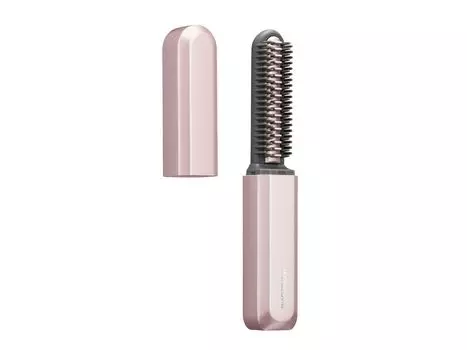 Утюжок для волос Koizumi, беспроводной, с зарядкой от USB, портативный, компактный, с крышкой, розовый KHR-6420/P розовый