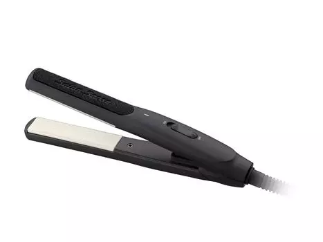 Утюжок для волос Koizumi Hair Iron Straight Mini Size Salon Sense 300 Silky Moist Heat Resistant Felt Доступно за рубежом Черный KHS-8430K