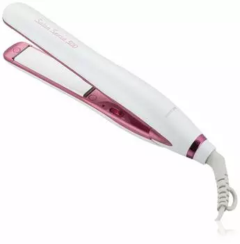 Утюжок для волос Koizumi Hair Iron Straight Salon Sense 300 Mobile, совместимый с международными стандартами, белый KHS-8400/W