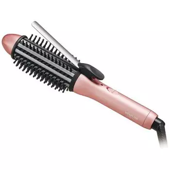 Утюжок для волос Koizumi, утюжок для волос Bob Style, 32 мм, утюжок для волос Bob Curl Volume Up, подходит для международных рынков, розовый KHR-6110/P