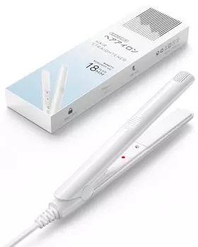 Утюжок для волос Mini Ultra Light Straight Iron для челки Curl Straight High Temperature Быстрый нагрев Оснащен отрицательными ионами Shiny Hair Уход за волосами