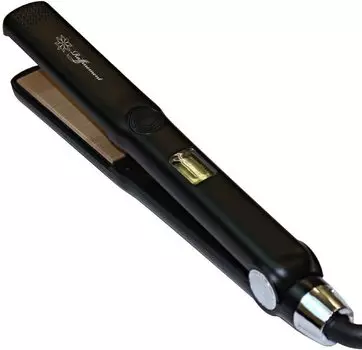 Утюжок для волос с прямыми пластинами Nano Silk 24 мм, запускается за 20 секунд, MCH, быстрый нагрев, профессиональная спецификация, черный термостойкий чехол, вращение на 360 градусов