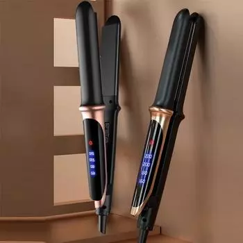 Утюжок для выпрямления волос с отрицательными ионами, профессиональный керамический утюжок для укладки волос, электрический утюжок для выпрямления волос, щипцы для завивки волос AU