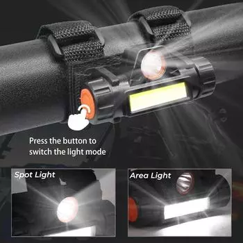 UTV Dome Light Roll Bar Cage Mount Interior Lights Widely Used Waterproof USB Charging Universal Strong Light чёрный