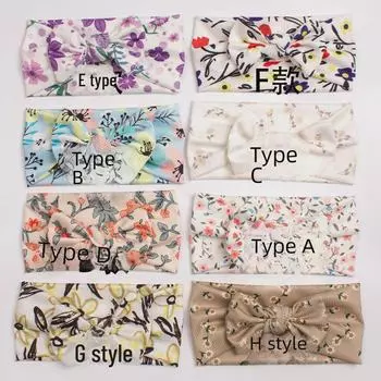 Уютная детская повязка для волос: Мягкий платок с бантом для девочек — идеальный вариант для осени и зимы