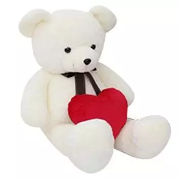Уютная гигантская кукла I Love You Big Bear, очень большая + подушка-сердце, случайно отправлено, 150 см, слоновая кость, популярные игрушки для корейских детей