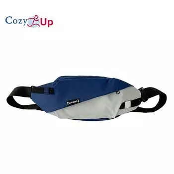 Уютная мотоциклетная цветная сумка для верховой езды, поясная сумка, большая вместительная мужская и женская сумка через плечо 34x10x16cm белый