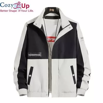 Уютная мужская куртка, легкая ветровка, куртка-бомбер, ветрозащитная повседневная куртка, верхняя одежда