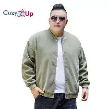Уютная мужская вельветовая куртка-бомбер, легкие куртки на молнии, винтажная повседневная куртка дальнобойщика M чёрный