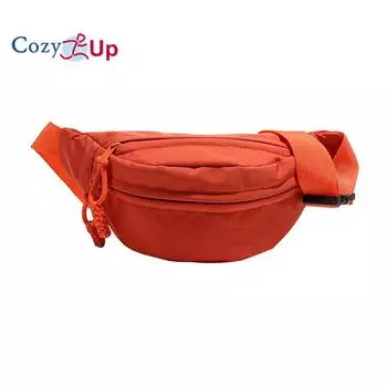 Уютная парусиновая маленькая сумка для женщин. Универсальная спортивная нагрудная сумка, маленькая студенческая сумка большой вместимости, повседневная поясная сумка. 33x15x9cm розовый