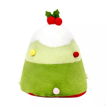 Уютная плюшевая игрушка в виде шапки Санта-Клауса для праздничных торжеств 30cm