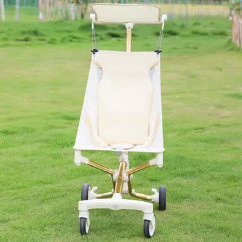 Уютная подушка на сиденье коляски для приключений на свежем воздухе чёрный