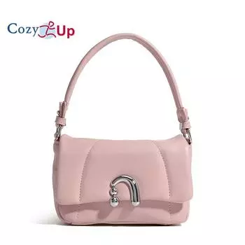 Уютная ручная сумка в рулонах на пару, нежная маленькая сумка на плечо для людей, женская сумка для подмышек 18x12x8cm белый