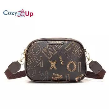 Уютная сумка на одно плечо. Модная и минималистичная сумка через плечо с буквенным принтом. 23x17x7cm красный