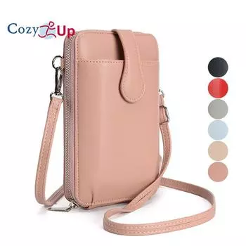 Уютная сумка на одно плечо в стиле ретро, маленькая квадратная сумка с диагональным крестом, простая женская сумка на молнии из искусственной кожи для мобильного телефона красный