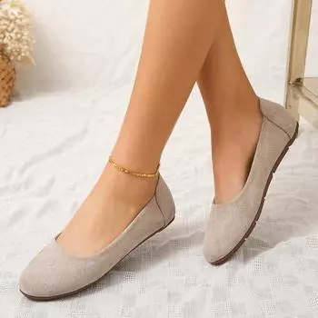 Уютная женская обувь на плоской подошве, слипоны, женские летние дышащие мягкие мокасины, легкая повседневная обувь для женщин 35 бежевый