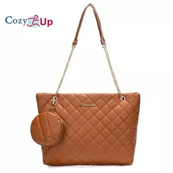 Уютная женская сумка, классическая сумка с вышивкой, сумка на цепочке, женская комбинированная сумка большой вместимости белый