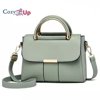 Уютная женская сумка, модельерская сумка через плечо, женская сумка из искусственной кожи, Bolsas Feminina зелёный
