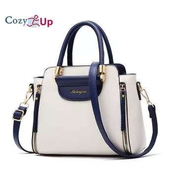 Уютная женская сумочка Большие кошельки и сумки с заклепками и ремешком через плечо красный