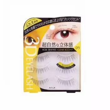 Уютные 3D Eyes Eyes Ресницы 09 Прозрачный Акцент (2TE6309)