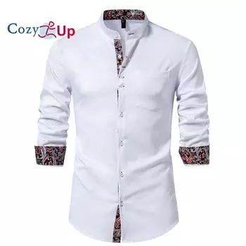 Уютные мужские классические рубашки с длинным рукавом без морщин, повседневные рубашки на пуговицах с мышцами S белый