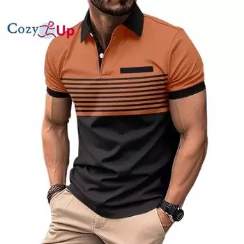 Уютные мужские рубашки поло с коротким рукавом, повседневная футболка-поло, цветные блоки, облегающие рубашки для гольфа с карманом S белый