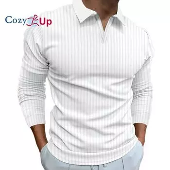 Уютные мужские трикотажные рубашки поло с длинными рукавами, винтажная летняя рубашка поло на пуговицах S белый