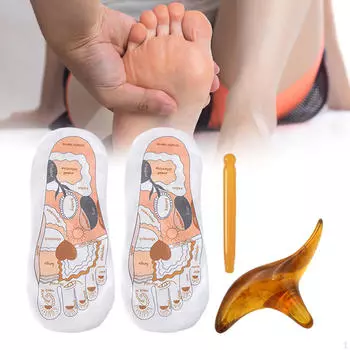 Уютные носки для рефлексотерапии стоп для успокаивающего массажа small yellow pen
