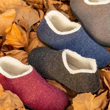 Уютные женские тапочки из искусственного флиса Comwarm, зимняя плюшевая женская обувь, закрытая нескользящая резиновая обувь для улицы, зимняя женская домашняя обувь 33 вино красного