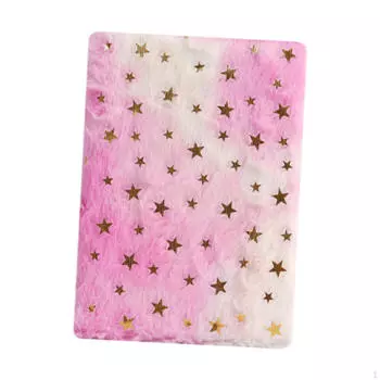 Уютный блокнот для зарисовок и записей Подарочный блокнот на день рождения для школы и дома Pink and Stars