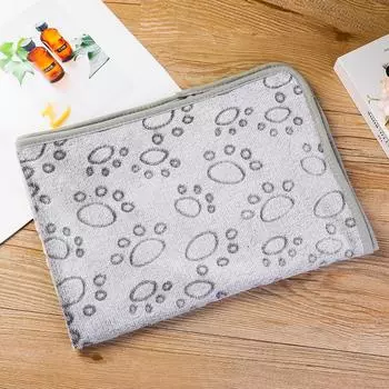 Уютный фланелевый коврик-одеяло для кошек и собак - теплый спальный коврик на осень/зиму 60*40cm