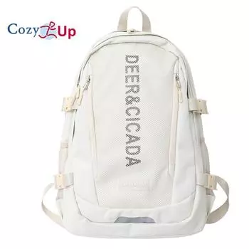 Уютный компьютерный рюкзак большой емкости для школьников и студентов, рюкзак для учащихся младших классов средней школы 49x33x21cm чёрный