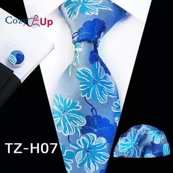 Уютный комплект из трех предметов, модный деловой мужской галстук с узором пейсли, включает в себя галстук, запонки, носовой платок