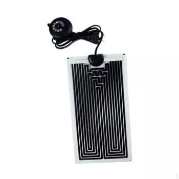 Уютный коврик с подогревом для рептилий для разных домашних животных 15x28cm