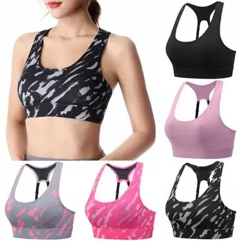 Уютный красивый бюстгальтер для йоги с эластичной спиной, большой сексуальный размер, нижнее белье XXL чёрный