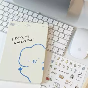 Уютный многолетний дневник Jelly Crew Gimyu — популярная фраза в Корее. Cozy last year diary
