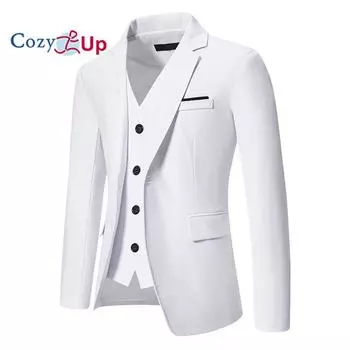 Уютный мужской повседневный тонкий костюм с цветными блоками для свадьбы M бордовый