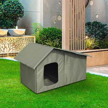 Уютный рай для уличных кошек и маленьких питомцев M