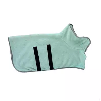 Уютный собачий халат — быстросохнущий и настраиваемый S