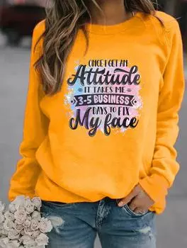 Уютный зимний пуловер с круглым вырезом и длинными рукавами, демонстрирующий сочетание популярных женских узоров S