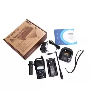 UV-5R Высокомощная беспроводная портативная рация Открытый беспроводной мощный рация Рация чёрный