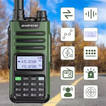 UV-9RPLUS Беспроводная портативная рация высокой мощности для использования вне помещений Беспроводная рация высокой мощности