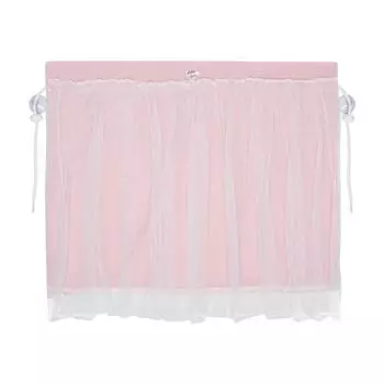 UV Protection Car Window Cover Lace Baby Car Sunshades Durable Car Sunshade Curtain Rear Seat Sucked Type-Pink