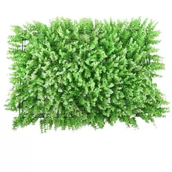 UV Resistant Artificial Eucalyptus Plant Plastic Lawn Fake Lawn Carpet Outdoor Fence