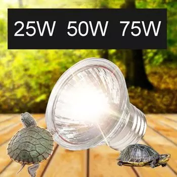 UVA UVB Полный спектр рептилий черепаха Отопление излучатель для домашних животных Лампа Солнечный свет 25w