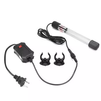 UVC Водонепроницаемая лампа для стерилизации аквариума, ультрафиолетовый светильник для дезинфекции аквариума