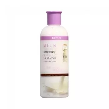 УВЛАЖНЯЮЩАЯ ЭМУЛЬСИЯ FARMSTAY VISIBLE DIFFERENCE (МОЛОКО), Увлажнение,Корейская косметика, Kbeauty, образец
