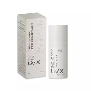 UVX Quantum Pluto Парфюмированная УФ-защитная пудра для загара 4 г, 1 шт.